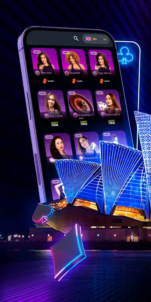 Australian VIP Casino Screenshot